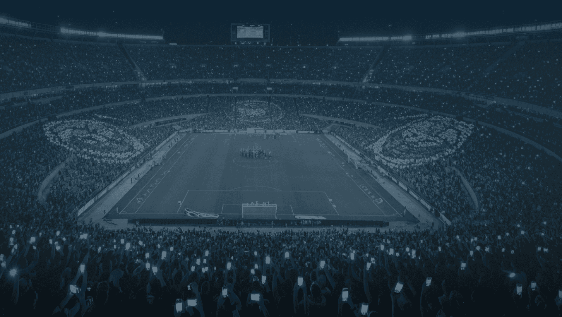 Estádio cheio
